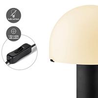Light depot - tafellamp Mushroom metaal/glas - Outlet - thumbnail