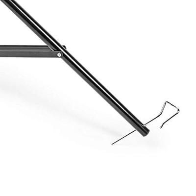 Statief voor Satellietschotel - Mast Lengte: 1.05 m - Maximale schotelgrootte: 100.0 cm - Buisdiameter: 34.5 mm - Aluminium - Zwart