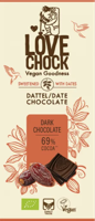 Lovechock Dark chocolate bio 70 Gram - thumbnail