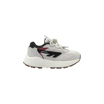 Hi-Tec kids Shadow Lace star white/black Suede Kinderen