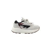 Hi-Tec kids Shadow Lace star white/black Suede Kinderen - thumbnail
