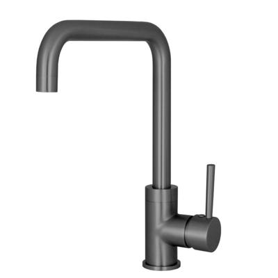 Best Design Keukenmengkraan Albi Uitloop Gebogen 31.7 cm 1-hendel Gunmetal