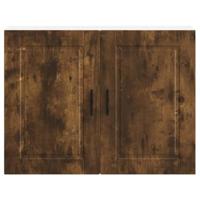 Keukenwandkast Porto bewerkt hout gerookt eikenkleurig - thumbnail