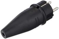 Showtec Rubber schuko stekker 230V/240V - thumbnail