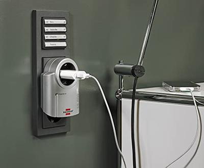 Brennenstuhl Beveiligingsadapter tegen overspanning Primera-Line | 13.500A | FR - 1506951