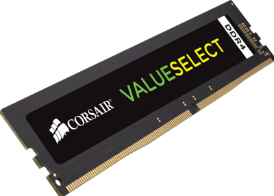 Corsair PC-werkgeheugen module ValueSelect CMV8GX4M1A2400C16 8 GB 1 x 8 GB DDR4-RAM 2400 MHz CL16 Corsair PC-werkgeheugen module ValueSelect CMV8GX4M1A2400C16 8 GB 1 x 8 GB DDR4-RAM 2400 MHz CL16