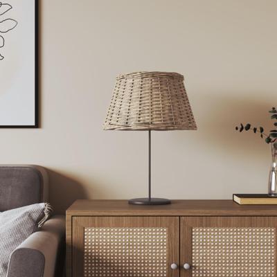 VidaXL Lampenkap ø50x30 cm wicker bruin