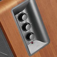 Edifier R1280Ts 2-weg Grijs, Hout Bedraad 42 W - thumbnail