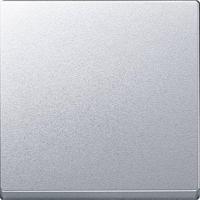 Merten 433160 Wisselschakelaar Afdekking System M Aluminium 1 stuk(s) - thumbnail