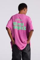 Stieglitz World of Stieg Oversized T-shirt | Pink - thumbnail