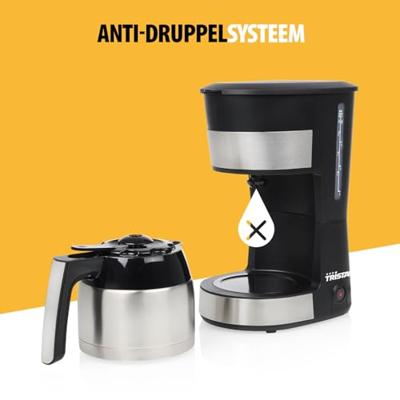 Tristar Koffiezetapparaat Zwart Capaciteit koppen: 10 Warmhoudfunctie - thumbnail