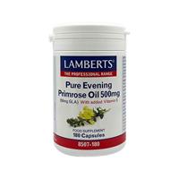 Lamberts Teunisbloemolie 500mg Capsules - thumbnail