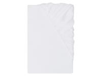 LIVARNO Satijnen hoeslaken 180-200 x 200 cm (Wit) - thumbnail