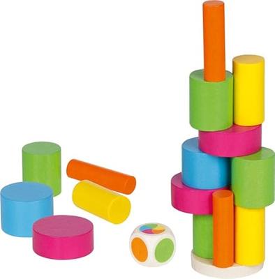 Goki houten balansspel toren, 27dlg.