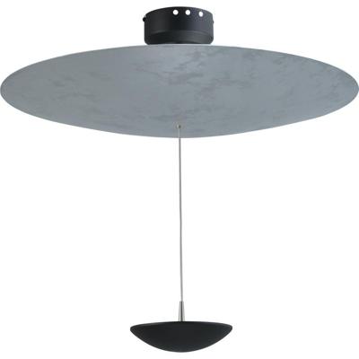 Masterlight PlafondlampZyan zwart met zilver Ø 60cm - 5200-38-60-DW