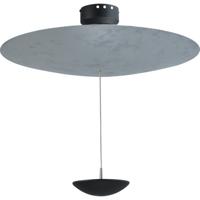 Masterlight PlafondlampZyan zwart met zilver Ø 60cm - 5200-38-60-DW - thumbnail