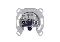 Kathrein ESM 30 Antennedoos TV, FM Inbouw (in muur) Enkele aansluitdoos - thumbnail