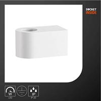 SLV Strak wandlampjeFitu wit - 1004739 - thumbnail