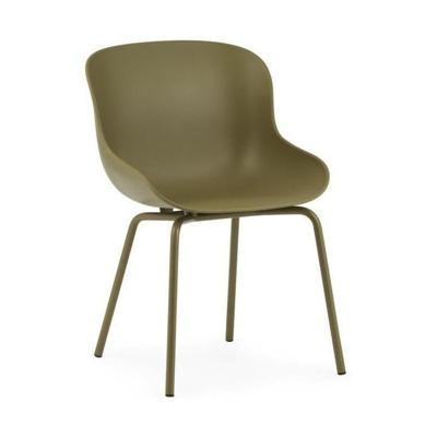 Normann Copenhagen Hyg eetkamerstoel Olive staal