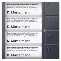 Siedle 210005000-00 Functiemodule voor Accessoires voor deurintercom Antraciet - thumbnail