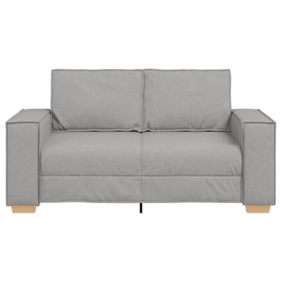 2-zitsbank Wolk Grijs 120 cm Stof