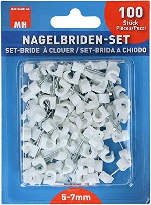 Max Hauri 135537 Assortiment spijkerclips 135537 1 stuk(s)
