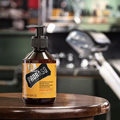 Proraso beard wash wood & spice 200ml - thumbnail