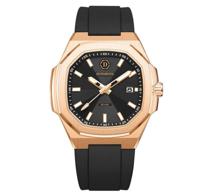 Ditemento Rosa Guillermo Horloge Heren Zwart/Rosé Goud - Maat One Size - Kleur: Zwart | Soccerfanshop - thumbnail