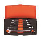 Bahco 1RM/S5 Steek-ringratelsleutelset 5-delig 8 - 19 mm