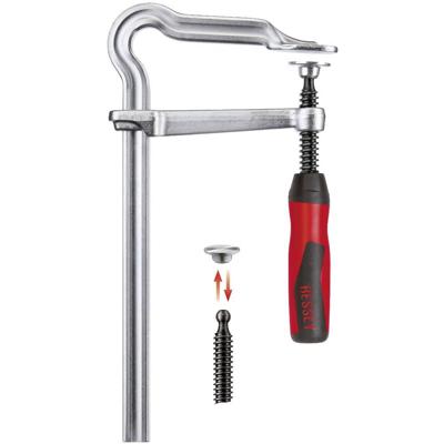 Bessey GM25Z-2K Schroefklem Spanbreedte (max.):250 mm Afmeting, lengte: 340 mm Afm. werkbereik:120 mm