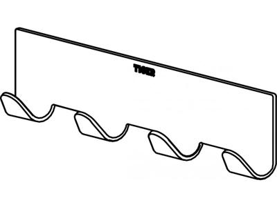 Hakenrek Tiger Basic Metaal RVS Hakenrek Tiger Basic Metaal RVS