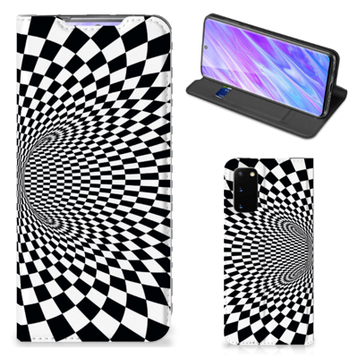 Samsung Galaxy S20 Stand Case Illusie Samsung Galaxy S20 Stand Case Illusie