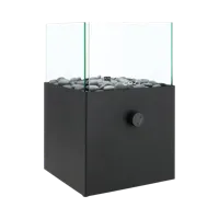 Cosi Fires gaslantaarn cosiscoop square black - thumbnail