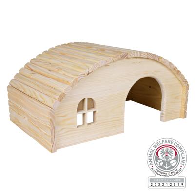 TRIXIE HUIS KONIJN HOUT SPIJKERVRIJ 42X25X20 CM