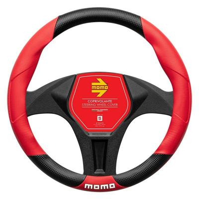 Stuurhoes MOMO MOMLSWC016BRS Zwart/Rood Ø 36 cm