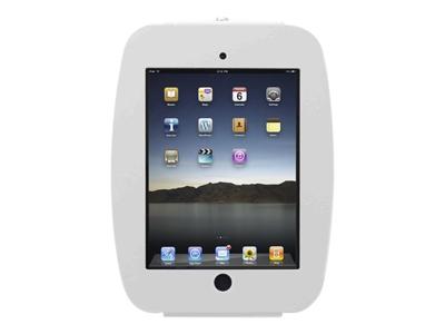 Maclocks 224SENW Space Enclosure bevestigingsset incl. diefstalbeveiliging voor webtablet/wandmontage/Apple iPad 3/2/4 met Retina-display aluminium wit
