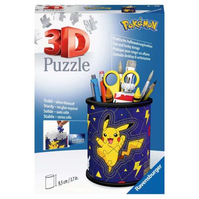 Ravensburger 3d puzzel - pennenbak pokémon - 54st.