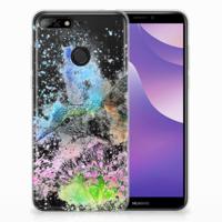 Hoesje maken Huawei Y6 (2018) Vogel - thumbnail