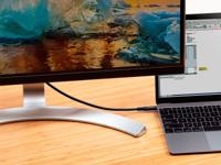 Monoprice Duurzame USB 3.2 Gen 2 Type-C data- en stroomkabel met kevlar-versterkte nylon-vlechtkabel - 1 meter - zwart | 5A/100W - AtlasFlex serie - thumbnail