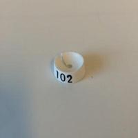 MB wit/zwart 102 voor op kledinghanger - thumbnail