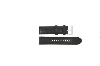 Horlogeband Armani AX2101 Leder Zwart 22mm Horlogeband Armani AX2101 Leder Zwart 22mm