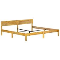 Bedframe massief mangohout 200 cm - thumbnail