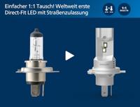 Philips Hoofdlamp "ultinon pro6000 booster". lamp set 12v h4 led g2 ultinon pro6000 - thumbnail