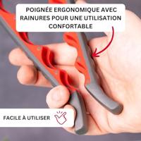 Westmark Moby Dick Allesopener Rood/Grijs - thumbnail