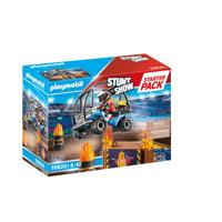 Playmobil® stuntshow 70820 starterpack quad met vuurhelling - thumbnail