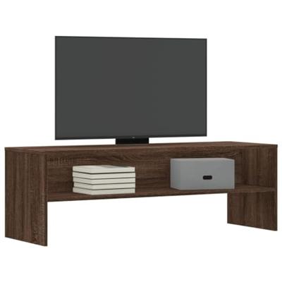 vidaXL Tv-meubel 120x40x40 cm bewerkt hout bruin eikenkleurig, tv-meubel, tv kast, wandkast, tv-meubelen, opbergkast, tv kastje, tv dressoir