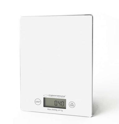 Esperanza EKS002W keukenweegschaal Wit Aanrecht Rechthoek Elektronische keukenweegschaal