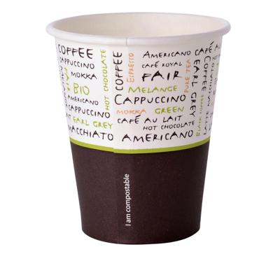 Beker Sensations 220ml Ø80 mm PLA karton 1000 stuks