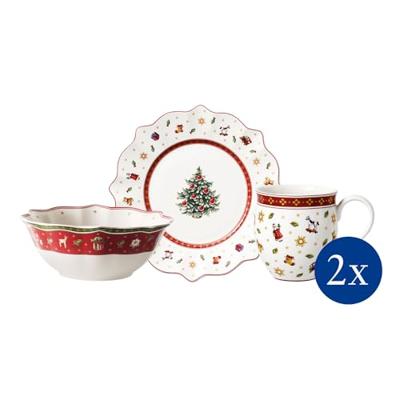 Villeroy & Boch Toy's Delight Serviesset ontbijt 6-delig, wit Villeroy & Boch Toy's Delight Serviesset ontbijt 6-delig, wit