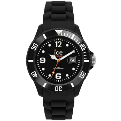 Horlogeband Ice Watch SI.BK.U.S.09 / 005077 Rubber Zwart 17mm Horlogeband Ice Watch SI.BK.U.S.09 / 005077 Rubber Zwart 17mm